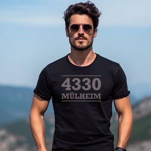 Shirt - "4330 Mülheim"  vorne groß