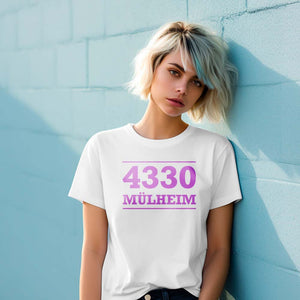 Woman Shirt "4330 Mülheim" vorne groß